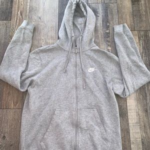 Gray nike hoodie